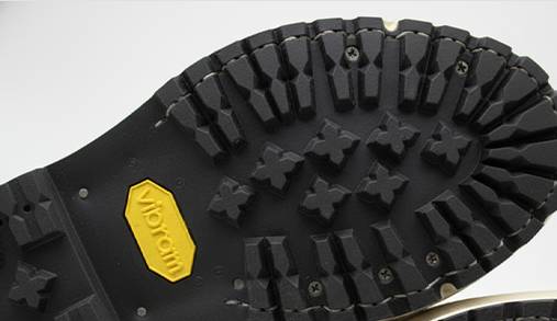 Iron leather Midsole
