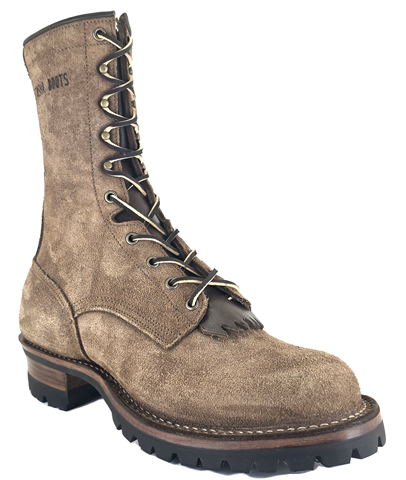 HIGH ARCH  BROWN ROUGH OUT