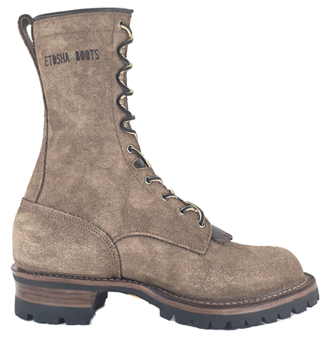 HIGH ARCH  BROWN ROUGH OUT
