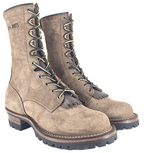 HIGH ARCH  BROWN ROUGH OUT