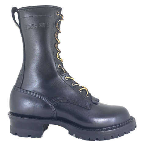 HIGH ARCH FIREFIGHTING BOOT – BLACK SMOOTH