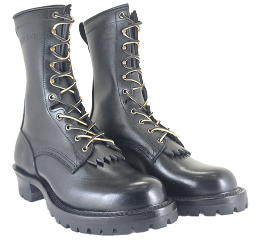 REGULAR ARCH FIREFIGHTING BOOT - BROWN SMOOTH
