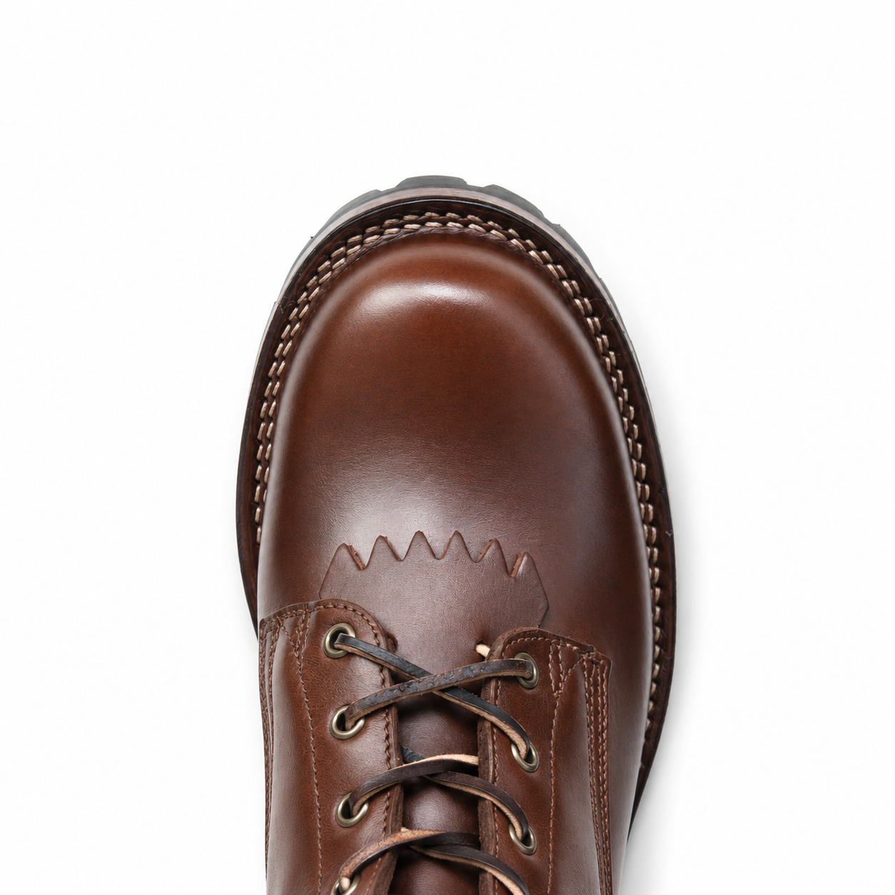 10" High Arch Logging Boot Brown Smooth