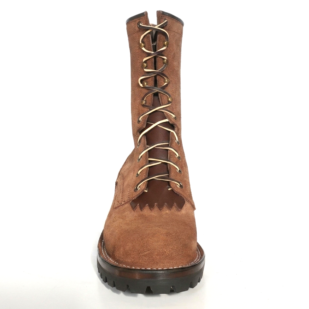 10" High Arch Logging Boot Brown Rough