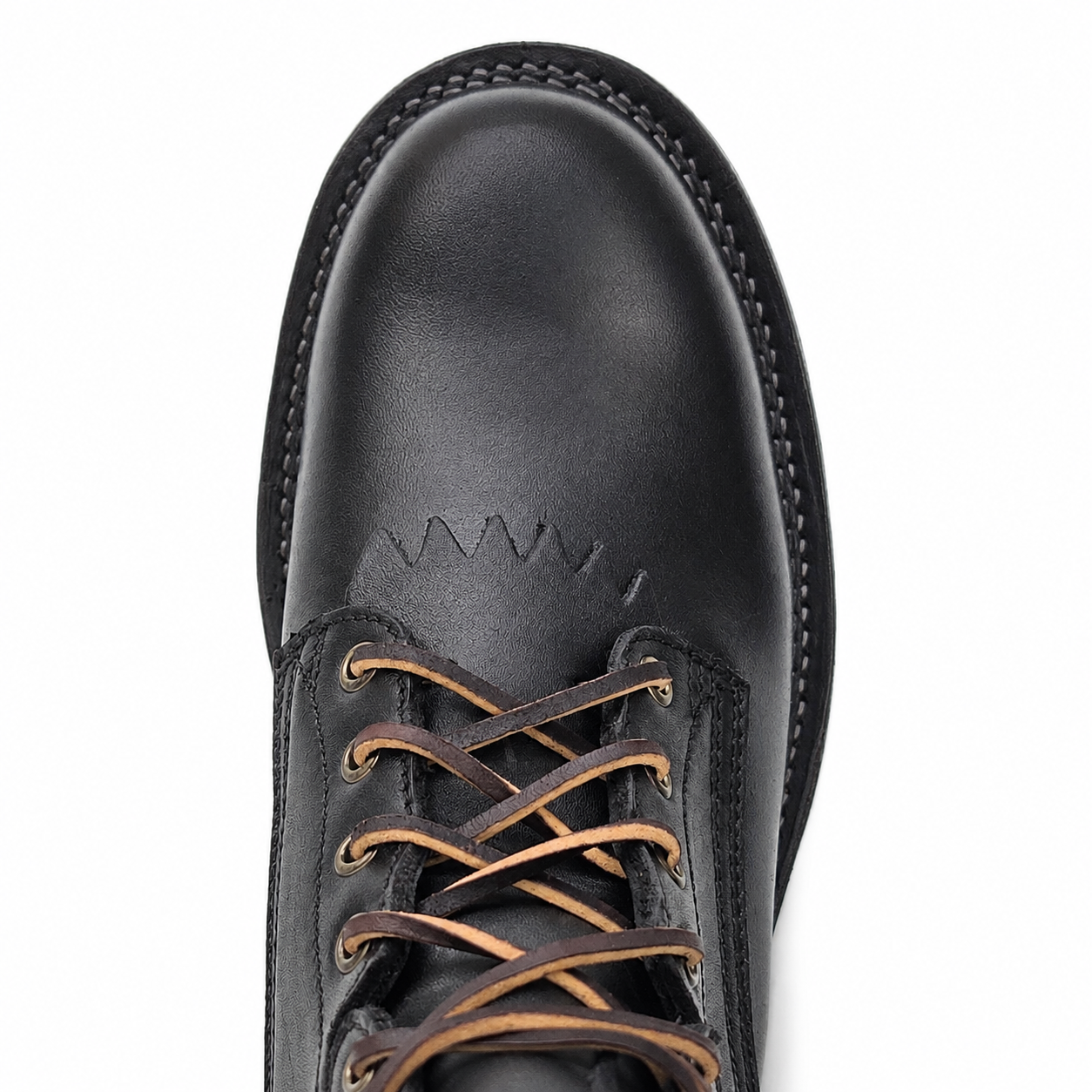 10" Regular Arch Firefighting Boot Black Smooth