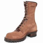 10" High Arch Logging Boot Brown Rough