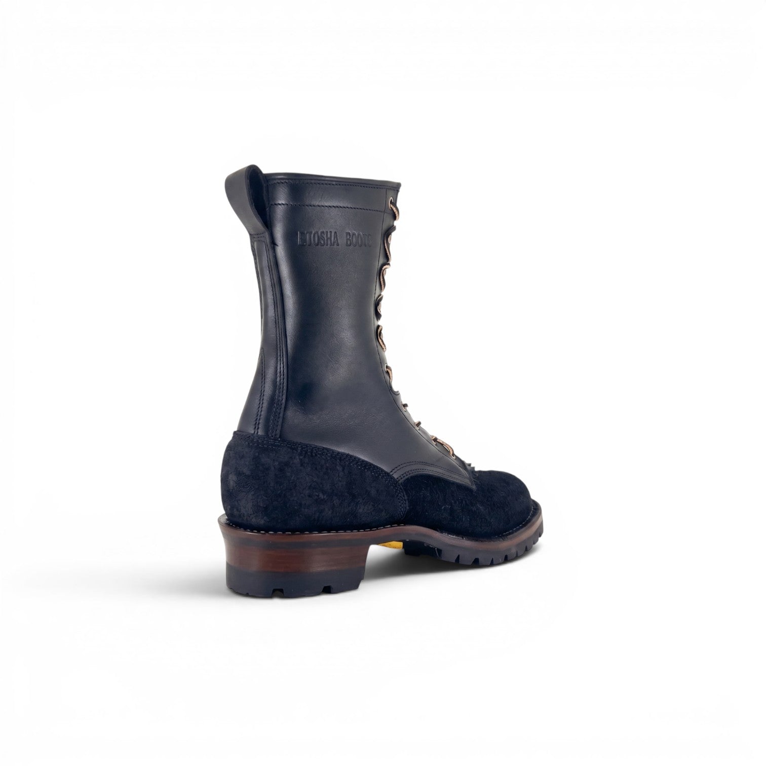 10" High Arch Logging Boot Black Combo