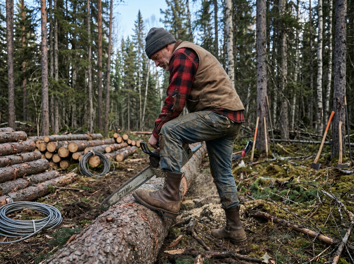 LOGGING BOOTS