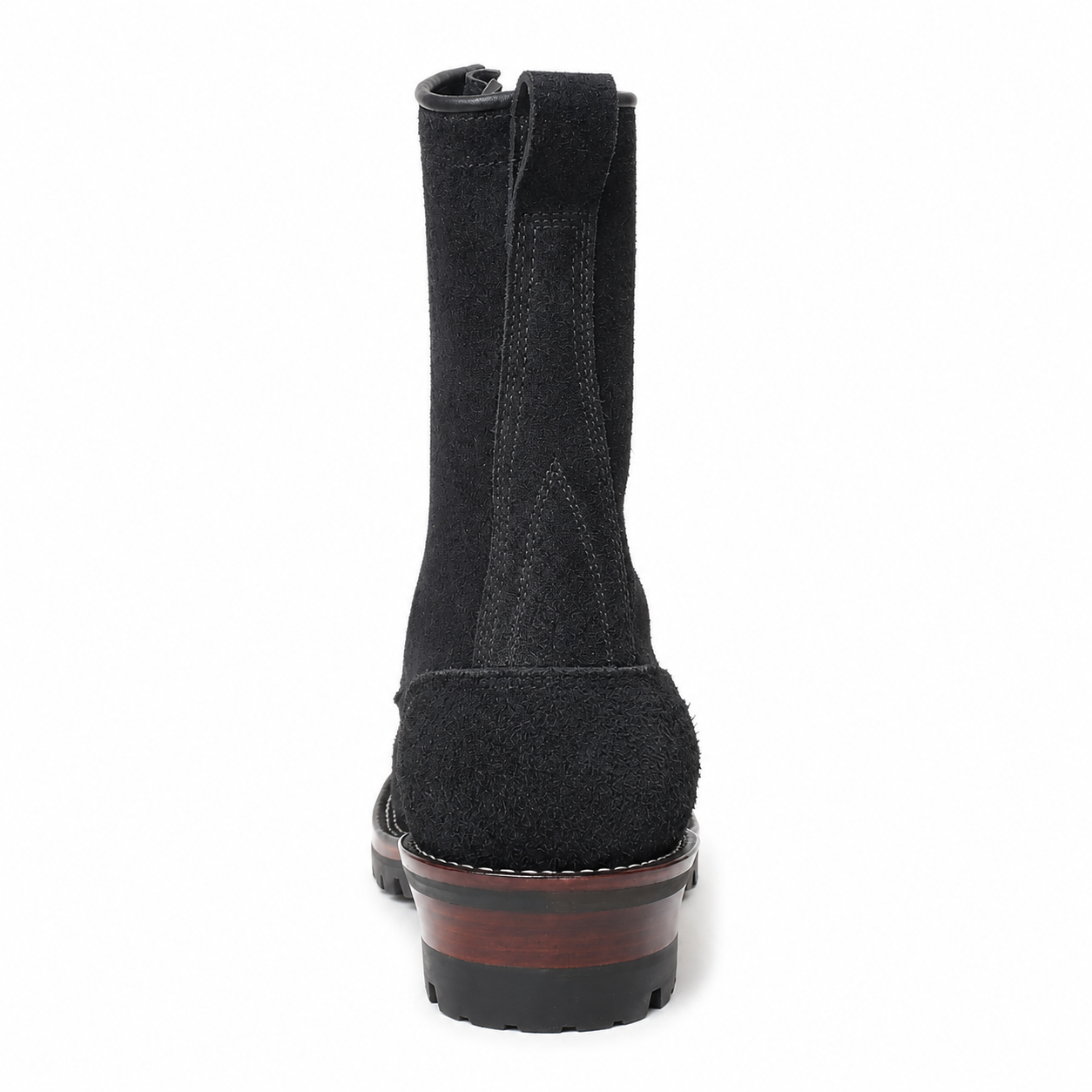 10" High Arch Logging Boot Black Rough