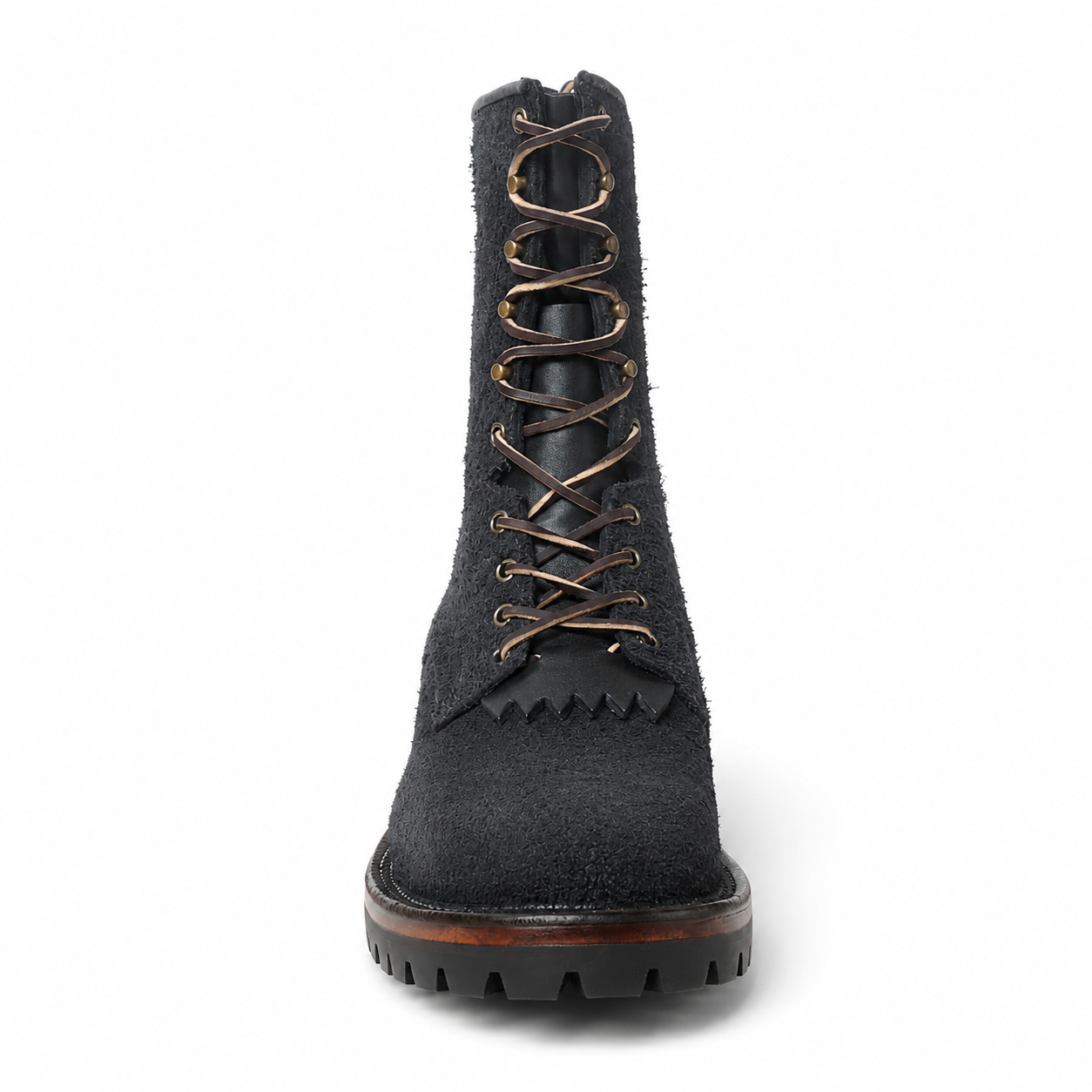 10" Regular Arch Logging Boot Black Rough