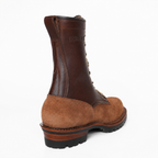 10" Regular Arch Logging Boot Brown Combo