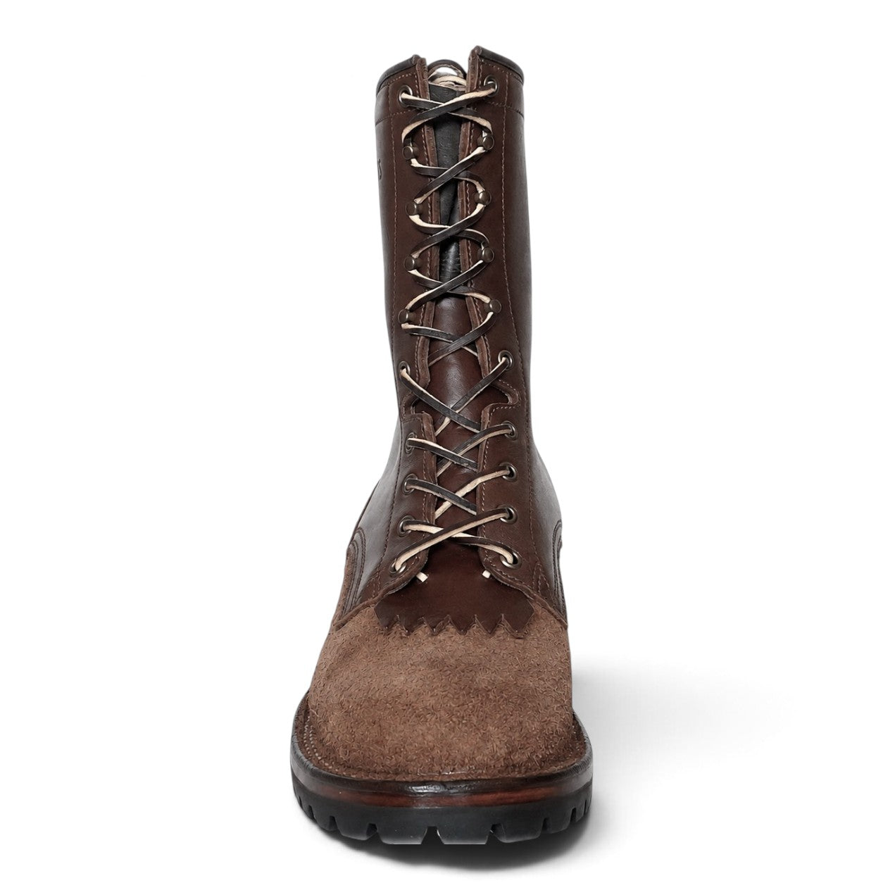 10" High Arch Logging Boot Brown Combo