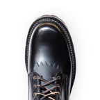 10" Regular Arch Logging Boot Black Smooth