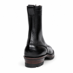 10" High Arch Logging Boot Black Smooth