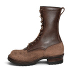 10" High Arch Logging Boot Brown Combo