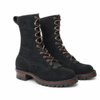 10" High Arch Logging Boot Black Rough