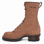 10" High Arch Logging Boot Brown Rough