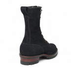 10" High Arch Logging Boot Black Rough