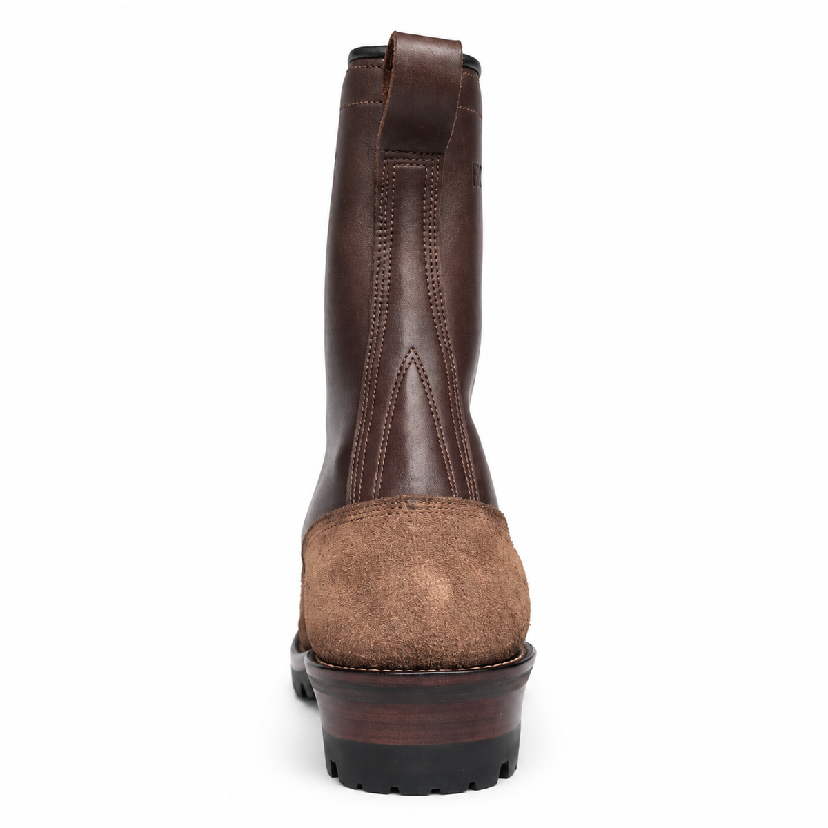 10" High Arch Logging Boot Brown Combo