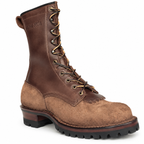 10" High Arch Logging Boot Brown Combo