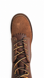 10" High Arch Logging Boot Brown Combo