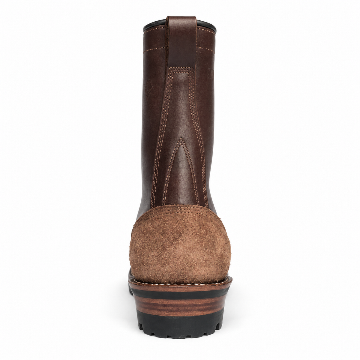 10" Regular Arch Logging Boot Brown Combo