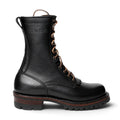 10" Regular Arch Logging Boot Black Smooth