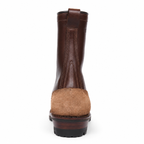 10" High Arch Logging Boot Brown Combo