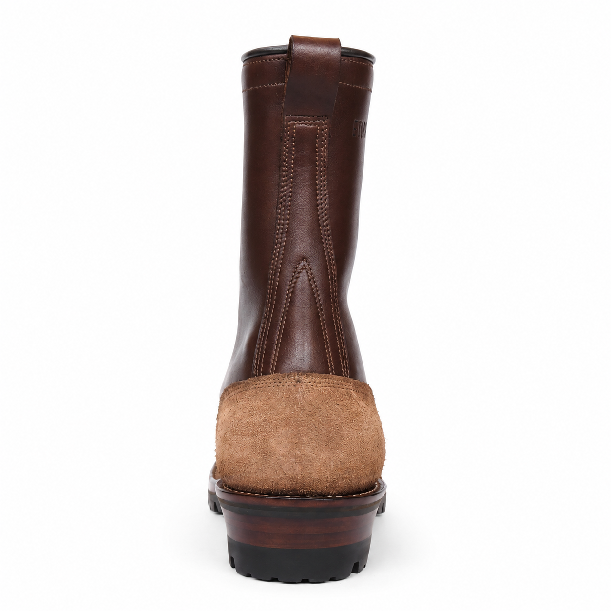 10" High Arch Logging Boot Brown Combo