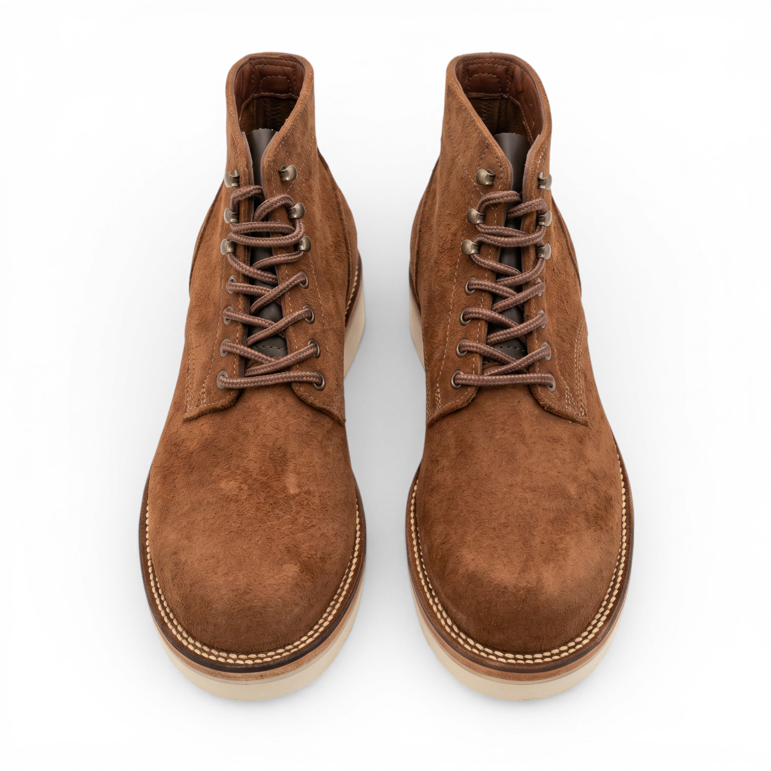 Tribute Brown Mustang Plain Toe