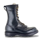 10" Regular Arch Caulk Boot Black Smooth