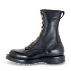 10" Regular Arch Caulk Boot Black Smooth