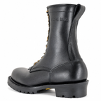 10" Regular Arch Firefighting Boot Black Smooth