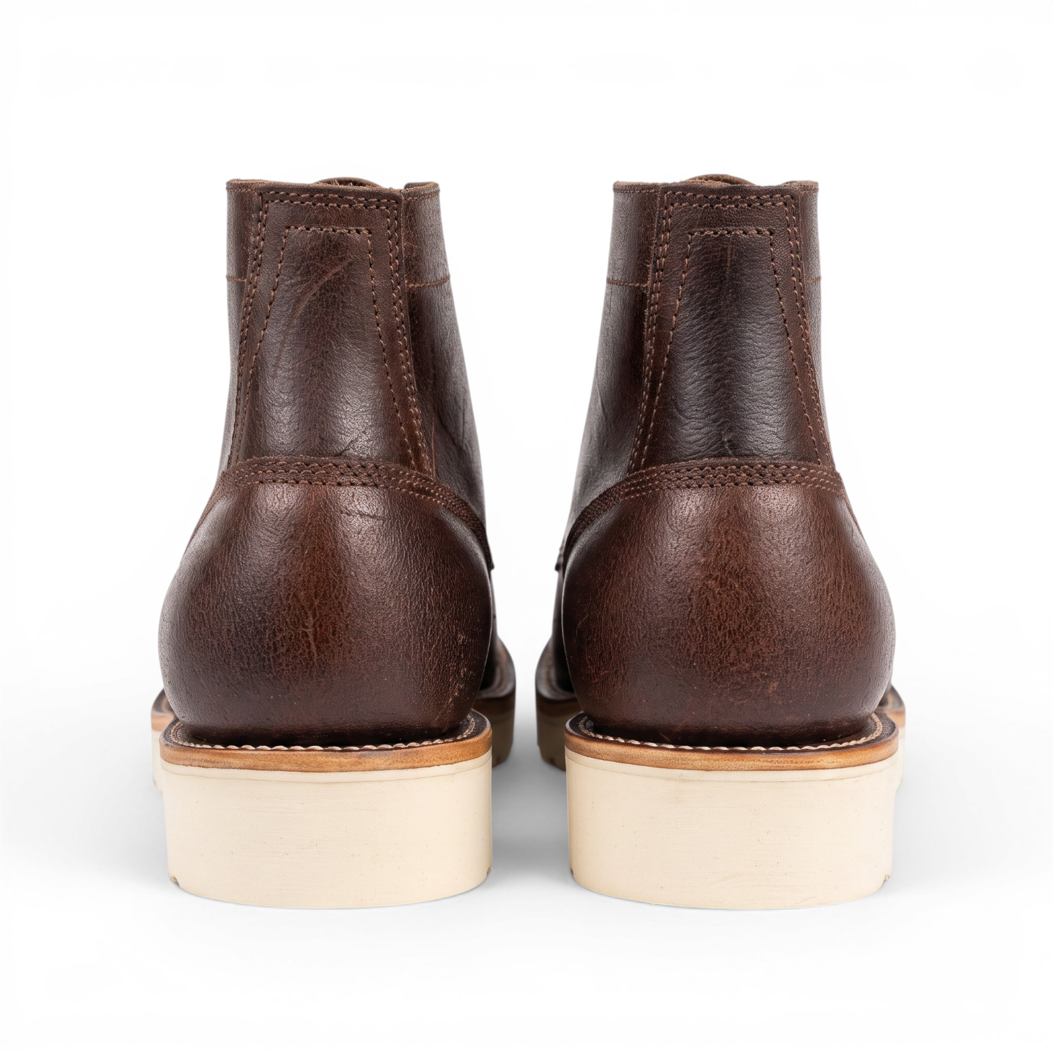 Tribute Brown Super-Waxed Plain Toe